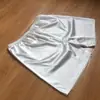 Pantalones cortos grandes al por mayor para hombre pantalones de pijama verano Tianqi seda artificial pantalones de playa seda helada pantalones para casa cinco puntos se pueden usar afuera
