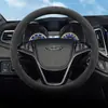 Capa de Volante Chery Tiggo 3 Tiggo 5 Modelo Antigo Ultra-fina Camurça Veludo Absorvente de Suor Pegada Capa Todas as Estações Universal