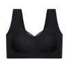 Venda Direta da Fábrica Popular Transfronteiriça Sutiã Sem Costura de Seda Gelada Sutiã Esportivo Sexy Push-Up Sem Aro Lindo Top Tubo