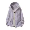 Principalmente Promoviendo la Nueva Ropa de Protección Solar Transpirable de Hielo Ultra-Densa de 6 Colores, Chaqueta de Protección Solar de Moda Ligera y Fresca UPF50+ para Hombre