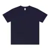 Camiseta Tubular de Manga Corta con Cuello Redondo Suelta Estilo Japonés de Algodón Puro Pesado 250g Verano con Logo Impreso Jiangfu Camiseta de Cultura de Grupo
