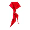 Cachecol Vermelho Cor Verdadeira para Alunos do Ensino Fundamental, 1m Espessado, Universal para Alunos do Ensino Médio, Tamanho Grande, Respirável, Não Desbota, Resistente a Amassados, Amigo da Pele