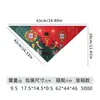 Toalla para Saliva de Mascota, Disfraz de Mascota Temático del Mundial, Bandana para Mascota, Accesorios Festivos, Suministros para Mascotas, Transfronterizo