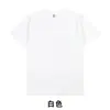 Camiseta de color liso, manga corta, cuello redondo, hecha con algodón peinado, tela de peso pesado de 200g, diseño de hombros caídos, adecuada para parejas