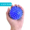 Pelota de Erizo Agarre Fortalecedor Entrenamiento de Rehabilitación Fitness de Mano Pelota Antiestrés para Hemiplejia Mano Dedo Pelota Elástica Ejercicio de Mano