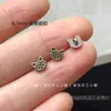 Botões de Âncora Mini Bronze Retrô 4/5/6/7/8mm Feitos à Mão DIY Pequenos Tecido BJD Agulha de Costura Botões para Roupas de Bebê