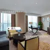 Muebles para el Hotel Kaiyuan Mingdu, Juego Completo para Habitación Estándar, Habitación Doble para Casa de Huéspedes, Muebles para Renovación de Habitación Modelo de Oficina de Ventas, Fábrica