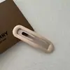 Presilha de Cabelo Minimalista da Moda em Cor Sólida para o Verão, Presilha BB, Presilha Lateral para Cabelo Solto, Acessório de Cabelo Feminino, Piranha de Cabelo Estilo Coreano para Franja