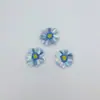Parches de tela de flor de margarita de lentejuelas y cuentas hechas a mano tridimensionales, frescos y delicados, para decoración DIY de ropa y bolsos
