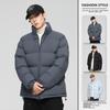 Chaqueta Unisex Versátil de Moda Gruesa para Otoño e Invierno 2026 Chaqueta de Algodón de Marca de Moda con Forro Polar y Acolchado Grueso