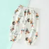 Pantalones Anti-Mosquitos para Niños, Pantalones Deportivos Casuales de Algodón Puro Finos de Verano, Leggings para Niños y Niñas, Pantalones Harem para Bebé