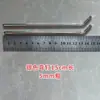 Ganchos para Exhibidor de Tablero Perforado para Colgar Joyería, Calcetines y Aretes, Ganchos para Tienda de Joyería Dorados y Plateados, Resistentes a la Corrosión