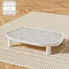 Tapete para Arenero de Gato de Doble Capa con Diseño Antideslizante, Bandeja para Arena de Gato Ajustable, Tapete de Control de Arena, Tapete para Limpiar las Patas del Gato
