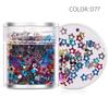 Venta caliente transfronteriza, maquillaje navideño para uñas, lentejuelas, set de 12 colores, híbrido, ultrafino, parche para decoración de uñas, esmalte de uñas en gel