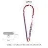 Cordão para Celular Cor Dunhuang Bloco de Cores Novo Chinês Nicho Artesanal Trançado Contas de Jade Natural Corrente para Celular Transversal Multifuncional