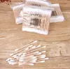 Hisopo de Algodón Desechable de Doble Punta para el Hogar Multifuncional Cosmético Higiénico para Limpiar Oídos Hisopo de Algodón en Espiral Hisopo de Algodón para Limpieza