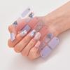 Fabricante de Pegatinas para Uñas Plataforma Transfronteriza Suministro de Alta Calidad Artesanía Láser 3D Estampado en Caliente Película para Esmalte de Uñas Pegatina para Uñas