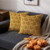Funda de Almohada de Calabaza de Halloween en Stock, Cojín de Sofá Acolchado Bicolor, Textil para el Hogar Recomendado Transfronterizo, Decoración para Fiestas Navideñas
