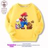 Ropa de Mario Sudadera Infantil Primavera y Otoño 2023 Nueva Estilo Coreano Otoño Manga Larga de Algodón Top Elegante para Niños