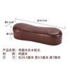 Nueva Almohada Cervical de Madera Maciza, Almohada para Cuello de Madera Entera Sin Pintar para Aliviar el Dolor de Hombro y Cuello