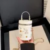 Bolso cubeta mini nuevo y creativo, bolso accesorio infantil moderno y versátil, bolso de mano de princesa elegante, bolso cruzado