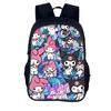 Mochila Escolar para Estudiantes kuroml Transfronteriza kuroml Mochila Escolar para Estudiantes de Dibujos Animados Lindos Mochila de 16 pulgadas Soporte para Cabello