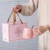 Taza de Temperatura Constante de 55 Grados Calentador de Tazas Taza Caliente Taza de Cerámica Caja de Regalo Recuerdo LOGOTIPO Evento Inauguración Publicidad Negocios