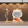 Luxo Leve de Alta Qualidade Pato Feliz Armazenamento de Chaves Decorações de Resina para Desktop Presentes de Inauguração de Casa Sala de Estar Decoração de Casa