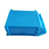 Estante de Caja Biselada Combinado Caja de Piezas Combinada Plástico Combinado Engrosado Caja de Piezas Biselada Caja de Material Azul