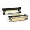 Conector Macho Db25 com Pinos Curvados para Soldagem, Conector Sólido de 25 Pinos e 25 Vias Banhado a Ouro, Conector Macho Db25 com Pino Curvado