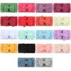 Acessórios de Cabelo Jacquard de Nylon Macio Estilo Novo Europeu e Americano Faixas de Cabelo Fofas para Crianças Faixas de Cabelo Elásticas Macias Europeias e Americanas para Bebês