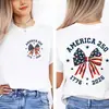 Tamaño Europeo Transfronterizo 2026 Nuevo Estilo Holgada y Cómoda Pajarita Casual para Celebrar el 250º Día de la Independencia