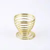 Soporte para huevos de belleza cosmética, de acero inoxidable, para esponjas de aire, a prueba de humedad y moho.