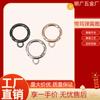 Acessórios de ferragens para malas de origem de Guangdong cabeça de zíper argola de mola aberta fivela de conexão argola aberta argola de elevação