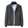 Traje Casual de Algodón para Hombre para Papás de Mediana Edad y Mayores, Forrado de Felpa y Engrosado, Conjunto de Dos Piezas de Chaqueta Deportiva Ligera y Pantalones al por Mayor