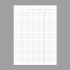 Formulario Universal para Registro de Personal, Tabla de Estadísticas de Producción, Registro Detallado de Inventario, Cuaderno Personalizado, Formato Vertical