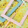 Decoraciones de mesa de estrella de papel metálico dorado con lentejuelas, con un diámetro de 10 milímetros, adecuadas para decoración de mesas, Navidad, ceremonias de graduación, bodas y decoración de fiestas de cumpleaños