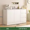 Aparador Moderno Minimalista con Almacenamiento para Balcón, Adecuado para Apartamentos Pequeños, Sala de Estar, Entrada Montado en la Pared, Aparador Nórdico para Comedor, Gabinete de Té
