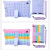 Aplicable a la funda protectora para tablet Lenovo M8/M10/P11 J706F/J606F burbuja anti-arañazos funda de cuero 2ª X306
