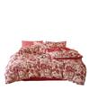 Categoría Madre y Bebé 100% Algodón Cepillado Estilo Retro Europeo Juego de Cuatro Piezas para Cama de Adulto Juego de Tres Piezas para Cama de Dormitorio Estudiantil