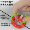 Novo Nivelador Espiral para Assentamento de Pisos, Nivelador Rosqueado Reutilizável para Posicionamento de Azulejos e Revestimento de Pisos