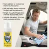 El spray limpiador de espuma multiusos para interiores de coche JAKEHOE disuelve el polvo y las manchas de grasa del tablero, los asientos y el revestimiento del techo.