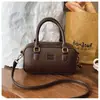 Fabricante Transfronterizo 2025 Otoño e Invierno Nuevo Bolso de Bolos para Mujer Bolso Boston Almohada de Nicho Bolso de Mano Cruzado de Moda
