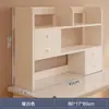 Prateleira de Armazenamento para Mesa de Escritório para Quarto de Casa Estante de Livros Simples Vertical de Múltiplas Camadas Prateleira de Armazenamento para Estudantes Pequena Estante de Livros