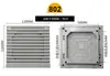 Chassi Protetor do Filtro de Ventilação Zl801 802 803 804 Ventilador Grade do Ventilador Rede Plástica à Prova de Poeira Conjunto