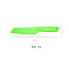 Spot de fábrica cortador de frutas de plástico de seguridad para niños juego de tres piezas cortador de pasteles herramientas para hornear cuchillo de pan