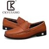 CKVUSAMG Marca de Moda Productos Genuinos Zapato Individual para Hombre Cuero Vacuno Boda Negocios Casual Zapatos de Cuero para Hombre Invierno con Forro Polar