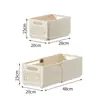 Cesta extraíble para almacenamiento de ropa para armario doméstico, organizador de ropa y pantalones, cesta organizadora de plástico simple apilable
