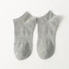 Calcetines finos de algodón de verano para hombre, calcetines náuticos en blanco y negro, calcetines cortos de tubo para parejas, calcetines para estudiantes, calcetines deportivos invisibles