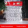 Pendente de Coluna de Gelo Transparente Criativo de Natal Transfronteiriço Pingente de Fio Novo Suprimentos de Decoração para Árvore de Natal